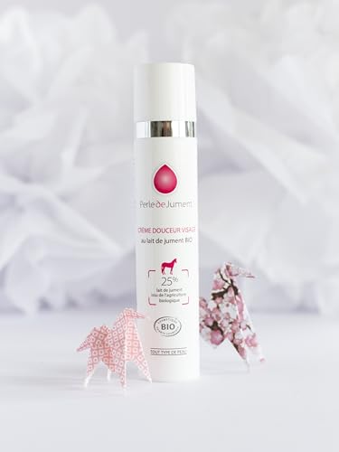 Crème visage au lait de jument bio soin hydratant fabriqué en France