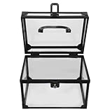 Présentation : utilisez ce coffret CD pour une présentation soignée de vos vinyles ou albums, alliant style classique et fonctionnalité moderne pour les et les joueurs. boîtier de rangement vide, boîtier transparent pour cd/dvd