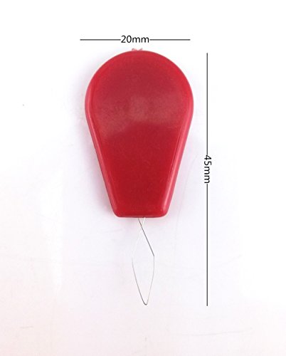 Yueton 30Pcs Plastic Wire Loop Diy Needle Threader Stitch Insertion Hand Machine Sewing Tool #TOP3