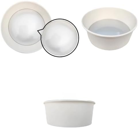 Induction-Safe Paper Ramen Bowls, 300 Count, 20 oz, Compatible with Instant Ramen Cooker Machines, Disposable, Leak-Resistant, Heat-Resistant, Food-Grade, White image 5