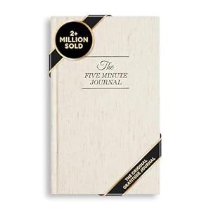 Intelligent Change The Five Minute Journal - Original Daily Gratitude Journal 2024 for Happiness, Mindfulness & Reflection - Daily Affirmations - Undated Life Planner Journal for Women & Men