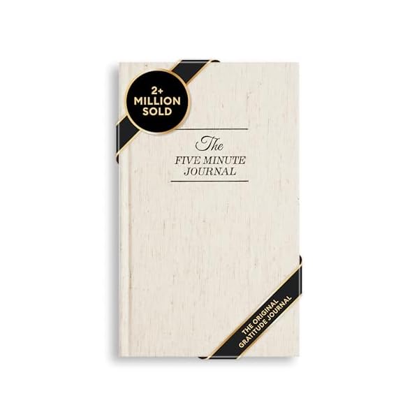 Intelligent Change The Five Minute Journal - Original Daily Gratitude Journal 2024 for Happiness, Mindfulness & Reflection - Daily Affirmations - Undated Life Planner Journal for Women & Men