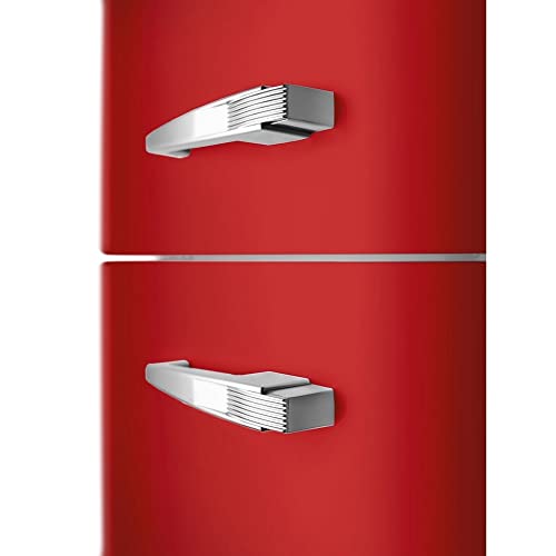 RÉFrigÉRateur 2 Portes AnnÉEs 50 Rouge CharniÈRes À Gauche - 4