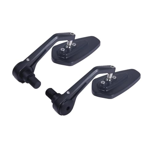 Espejos de manillar para MT-09 FZ6 aluminio mecanizado retrovisores de alta resistencia 5