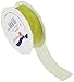 Produktbild C.E. Pattberg SHEER Organzaband limette (grün) , 25 m Geschenkband zum Einpacken von Geschenken, 25 mm Breite, Zubehör zum Dekorieren & Basteln, Dekoband für Präsente
