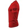 GYMTIER Spartan Forged - Alpha - Men's Gym T-Shirt Bodybuilding Training Workout Lifting Top Clothing, Red, 4XL #5