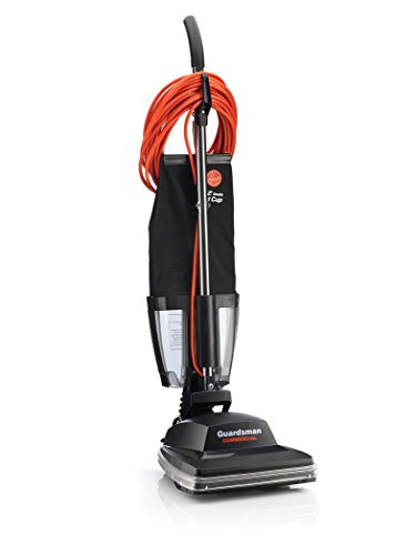 Hoover Commercial C1433-010 Guardsman Industrial Bagless Upright Vacuum with EZ-Empty Dirt Cup - Thumbnail 5