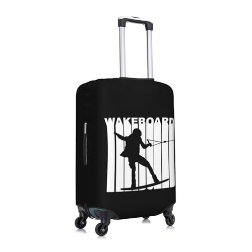 Silhouette Wakeboard Luggage Cover, Suitcase Cover Suitable for 18-32 inch luggage4