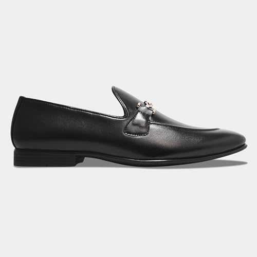 Image of Rosetto Romero Command Classic Dress Penny Loafers For Men