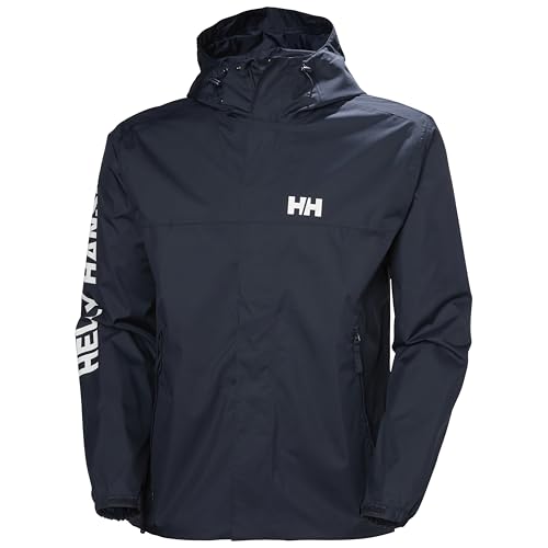 Helly Hansen Herren Ervik Jacke, L, Marineblau