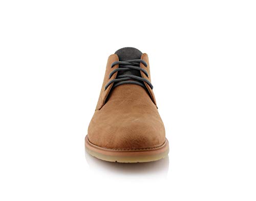 Image of Ferro Aldo Men's Chukka Boots | Classic Dress, Casual & Sneaker Styles | Lace-Up Ankle Boot for Work & Everyday Wear
