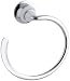 Kohler K-11377-CP Forte Sculpted Towel Ring, Polished Chrome