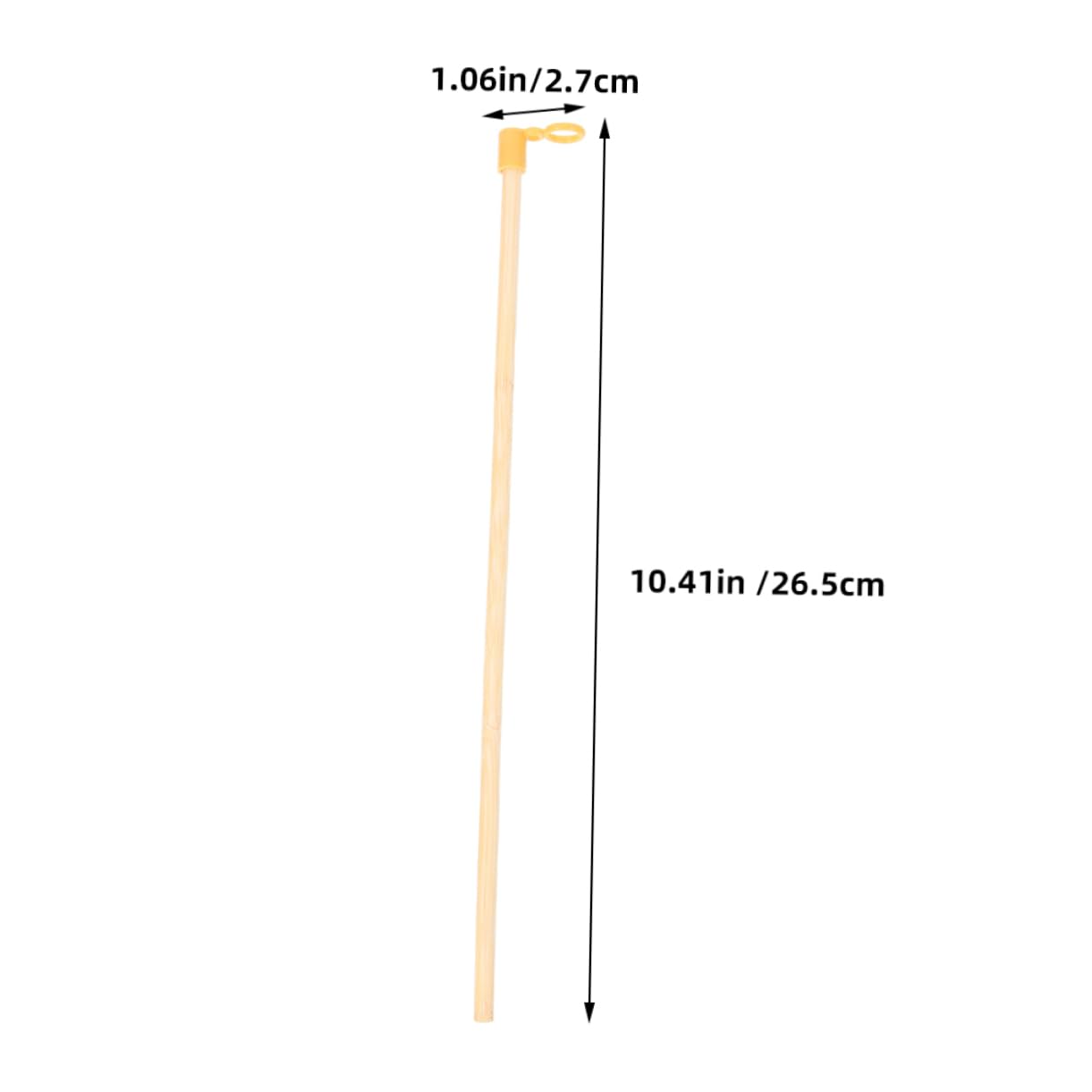 ORFOFE 50PCS DIY Handheld Lantern Sticks Sturdy Lantern Poles for Crafting and Replacement Smooth Finish for Festivals and Outdoor Decor