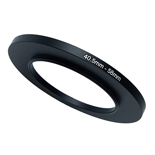 Image of 40.5mm to 58mm Step-Up Ring Filter Adapter for All Brands UV ND CPL Metal Ring Step-Up Rings Adapter Filter (40.5mm-58mm)