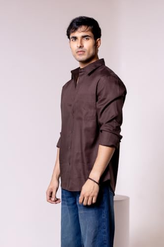Image of Men's Regular Fit Reversible Checkered Shirt