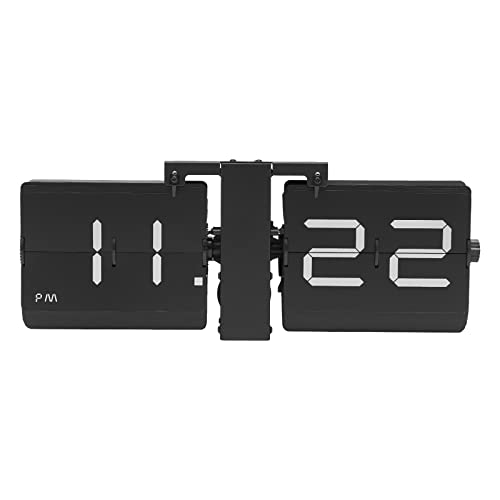 Flipping Out Wall and Tabletop Flip Clock, 14 * 3.3 * 5.3in Retro...