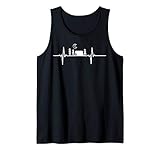 Camper Shirt Herren Camping Geschenke Damen Zelten EKG Tank Top