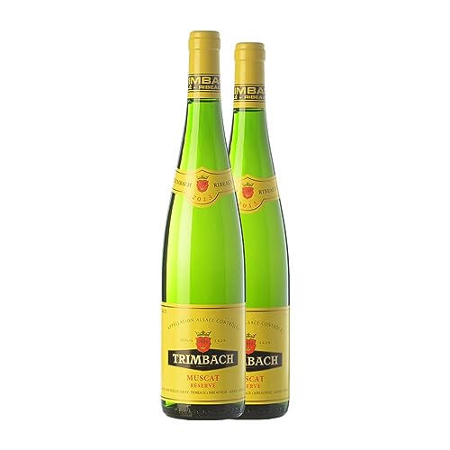 Trimbach Muscat Réserve Moscato Alsace Reserva 75 cl Vino blanco (Caja de 2 Botellas de 75 cl)