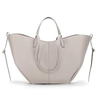 TIAASTAP Groß Handtasche Damen Tote Bag Kunstleder Shopper Tasche Elegante Schultertasche Henkeltaschen Handbags für Uni Einkaufen Reisen