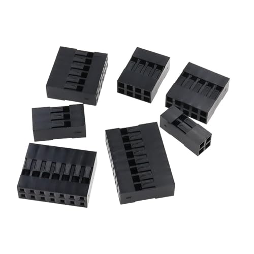 Carcasa de plástico aislante de 2,54 mm para cable doble con formato rígido 2x7Pin 2