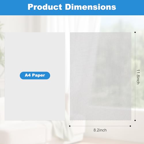 Image of 304 Stainless Steel Wire Mesh Screen, 6 Pack 11.8 x 8.2 inch Metal Mesh Screen for DIY Projects, Cages, Vents, Garden, Window Screens, and Filter Mesh