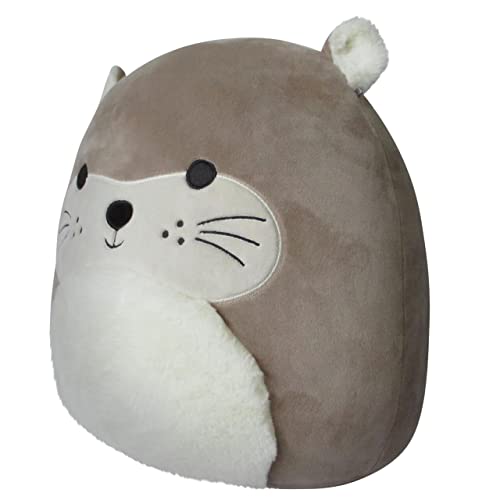 Squishmallows 14-Inch Light Brown Otter with Fuzzy Ears Plush - Add RIE to Your Squad, Ultrasoft Stuffed Animal Large Plush Toy, Official Kelly Toy Plush by Squishmallows - Image 2