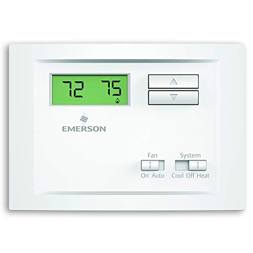 Emerson NP110 Non-Programmable Single Stage Thermostat, 4, 0.5 by White-Rodgers - Used condition - US$15.74