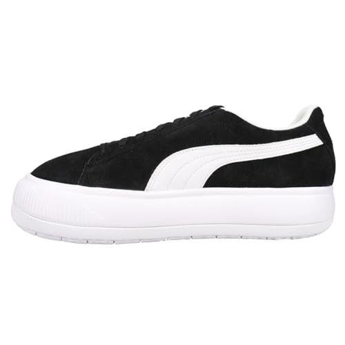 PUMA Womens Suede Mayu Platform Sneakers Shoes Casual - Black3