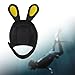 kowaku Scuba Diving Hood 3mm Neoprene Swimming Hat Comfortable Surfing Cap Thermal Surfing Hood for Sailing Canoeing Women Kids Men, M