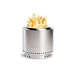 Solo Stove Ranger with Stand Portable Fire Pit Stainless Steel Portable Fire Pits for Wood Burning and Low Smoke Great Camping Stove for S'mores and Hot Dogs | 15x12.5 Inches Outdoor Fire Pits