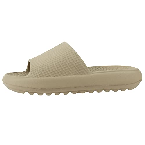Rockdove Women's Steplite Eva Cloud Slide, Size 7-8 Us Women, Beige #TOP2