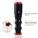 Mister Rui Bent Heavy Duty Scraper, 3 Inch Bent Scraper, Stainless Steel Putty Knife with Hammer End, Spackle Knife with Soft Grip Rubber Handle, Paint Scraper Tool for Wood