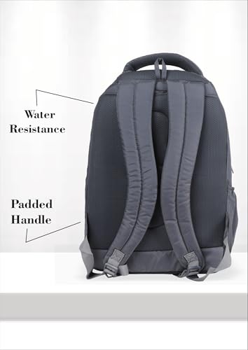 Image of PB Pearlbags FLAUNT 25L Solid Casual Backpack,3 Compartment,Premium Fabric,Water Resistant Anti Theft,School & College Bag for Boys and Girls,Office & Travel Bag for Men and Women,48X31X17 Cms