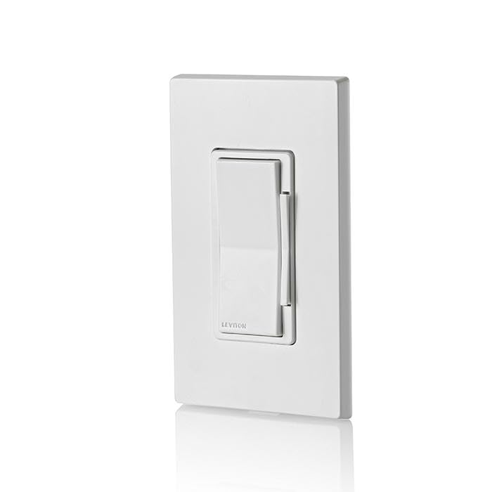 Image of Leviton Decora Smart Fan Speed Controller,Wi-Fi 2nd Gen,Neutral Wire Required,Works with My Leviton,Alexa,Google Assistant,Apple Home /Siri&Wired or Wire-Free 3-Way,D24SF-1RW,White (Pack of 2)