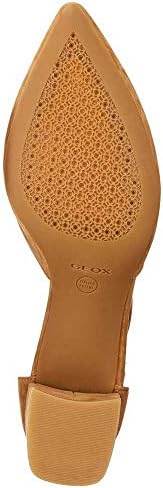 Geox Pompa "Bigliana" Per Bambine E Ragazze - Slingback A Punta Con Tacco Medio, Pelle Morbida - Foto 4