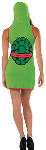 Rubie's Women's Co Tmnt Classic Costume Raphael Hooded Tank Dress, Medium #TOP23