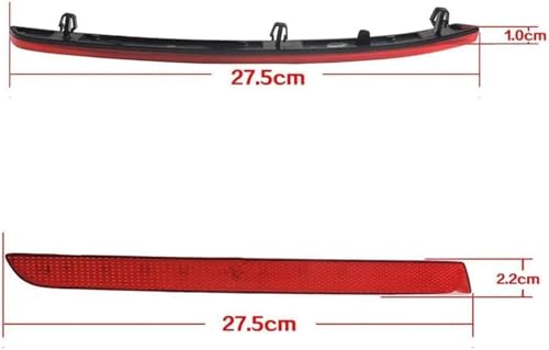 Feu arrière voiture réflecteur premium rouge robuste pour utilitaire VW T5