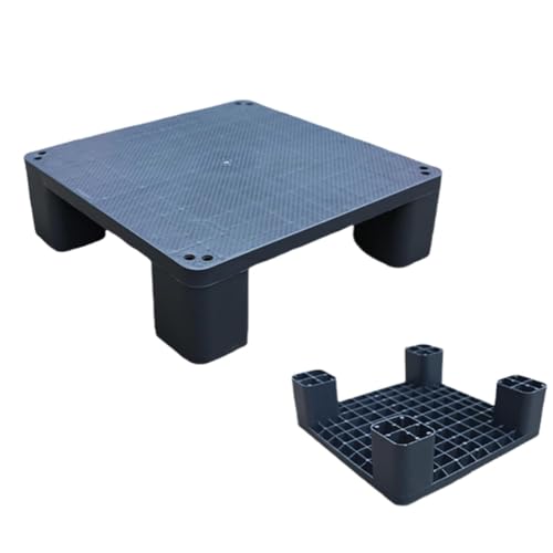 Zdaqian プラスチックパレット スキットパレット下敷き 樹脂パレット 安全性 安定 滑り止め 強力な耐荷重 土台 収納ラック 押入れ スノコ すのこ クリーン トレイ 湿気 結露 対策 スーパー 倉庫 貯蔵室 ストレージ グリッド 換気 庭園 アウト