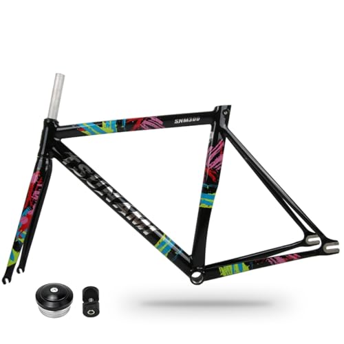 YFGSFWTS 700C Fixed Gear Bike Frameset 50CM 52CM 54CM Alumin