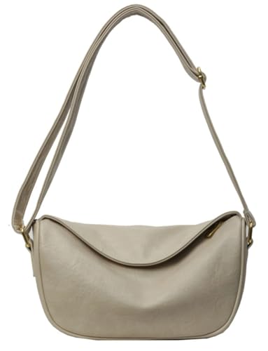 Crescent Crossbody Bag for Women Small Sling Hobos Dumpling Bag with Adjustable Strap