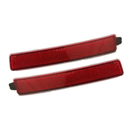 Parachoques Reflector Compatible Con Cadillac Para SRX 2010 2011 2012 2013 2014 2015 2016 Reflector Parachoques Trasero Coche Barras Luz Trasera Luz Advertencia Freno Estacionamiento