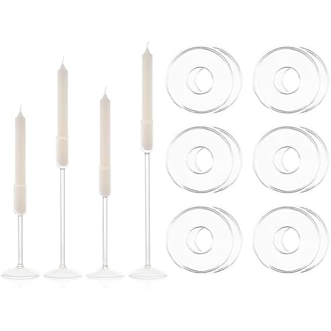 Candle Holder and Wax drip Catcher Cover