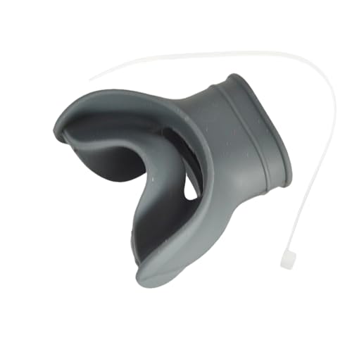 Zkhxhtg Flexible Silicones Breathing Tube Mouthpieces Soft Colorful Mouthpieces Covers for Comfortable Underwater Breathing