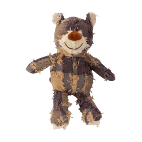 Robusto giocattolo per cani a forma di orsetto, in peluche, con motivo a orsetto, e morbido, adatto per il gioco, per il recupero delle, per tutte le razze