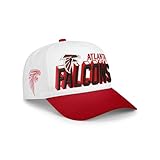 FOCO Men's Atlanta Falcons Cap NFL Team Logo Lineman Marquee RF Hat, White