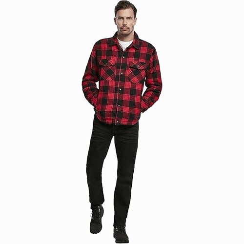 Image of Brandit Men's Lumber Jacket Black /Blue