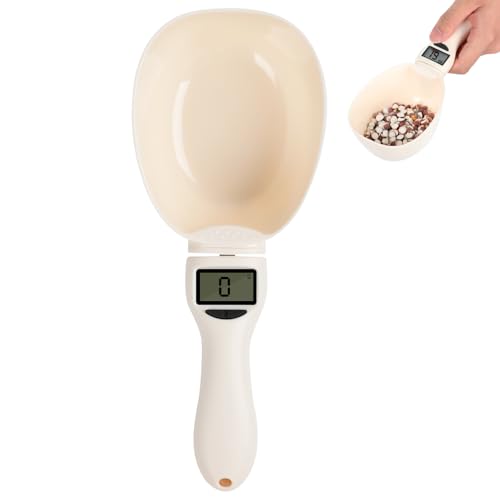 Digital Measuring Spoon Scale, Food Measuring Scoop Scale, Food Weight Scale Grams and Ounces...