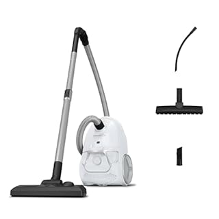Rowenta Compact Power Aspirateur avec sac, Moteur basse consommation de 900W max, Compact, Haute filtration, 3L RO3967EA, Blanc