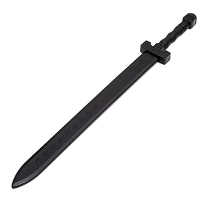 Artes Marciales Negro Polipropileno Plástico Gladius Entrenamiento Espada - V3 | Ya disponible en tu tienda friki favorita! En mundofriki.es!