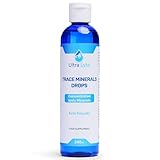 Ultra Lyte Trace Mineral Drops – 237 ml All Natural Complete Mineral Complex Food Supplement – 96 Days Supply – Electrolyte Drops – 72 Trace Minerals (8 oz)